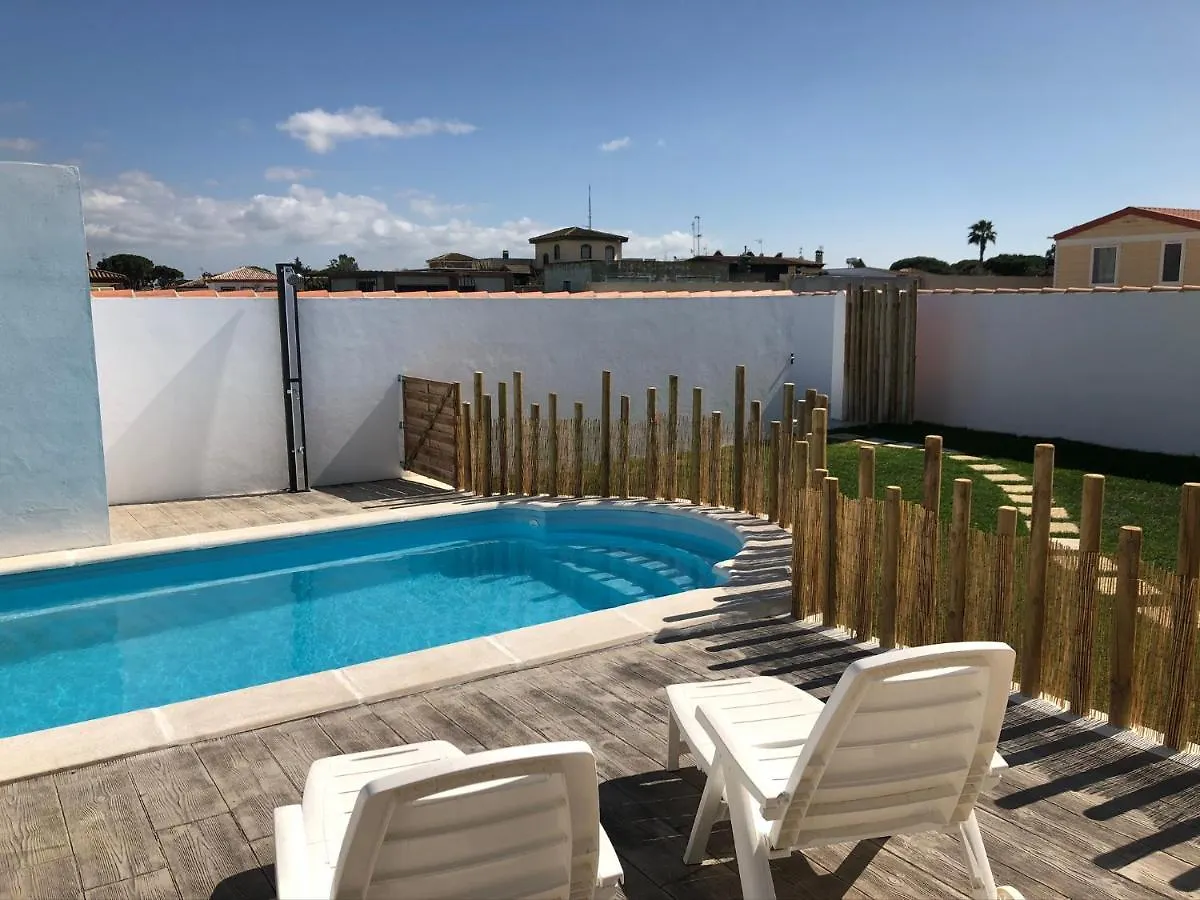 La Palapa Alojamientos Con Piscina Privada Y Cerca Del Mar, Mire Las Fotos Y Elija El Suyo, Le Esperamos Chiclana de la Frontera Σπίτι διακοπών